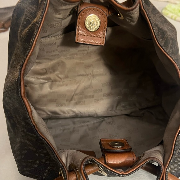 Michael Kors Dark Brown Ring Tote Bag - Picture 5 of 5